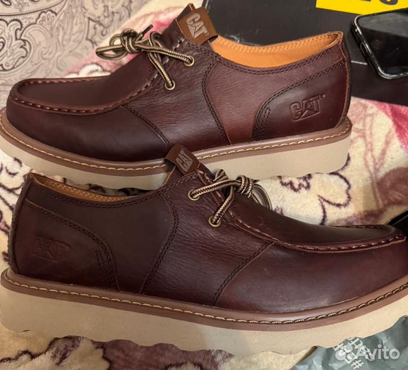 Топсайдеры ботинки CAT caterpillar Имеется брак