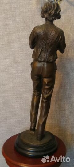 Статуэтка саксофонист (бронза)
