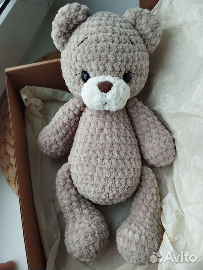 Вязаный мишка