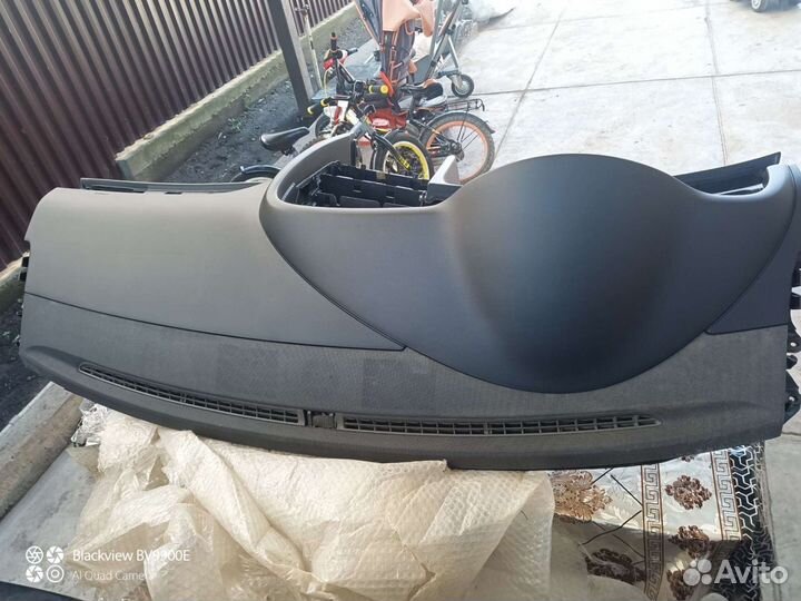 Ауди А6 С6 торпедо а сборе цв Черный