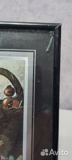 Картина шелкография в стекле