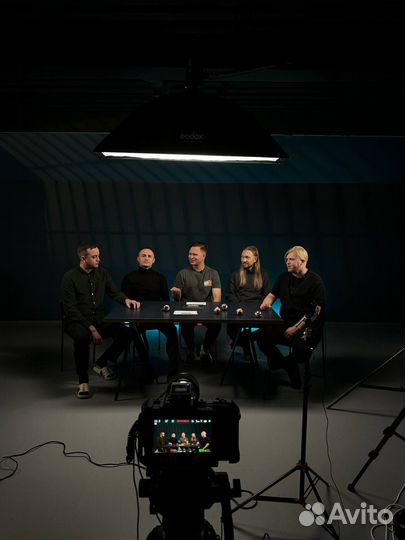 Студия для видеосъемки, подкаст-студия