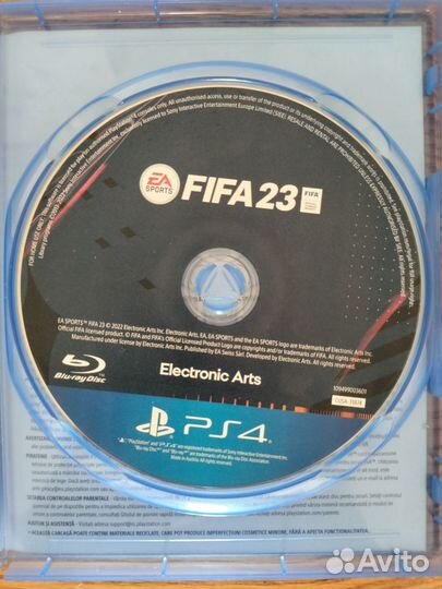 Fifa 23 ps4 диск