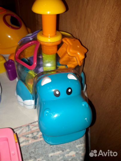 Сортеры, юла, лодочки