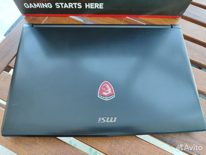 Игровой ноутбук MSI GL62 6QD(i5,ssd,16ddr4,gtx950)