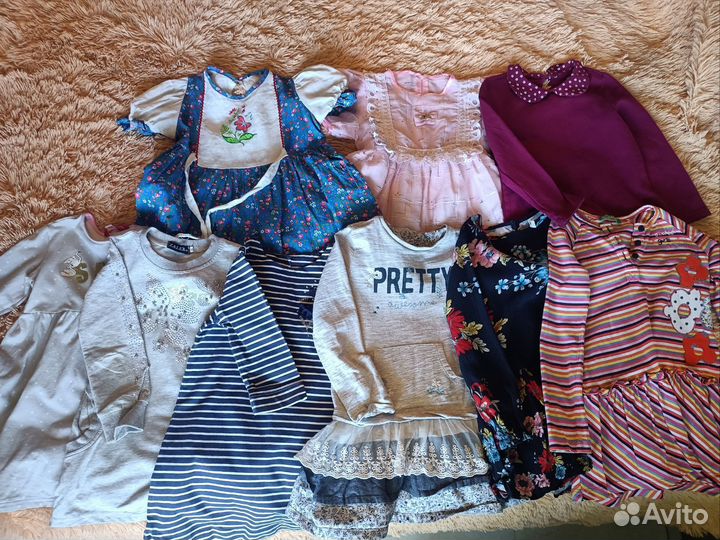 Платья для девочки 110