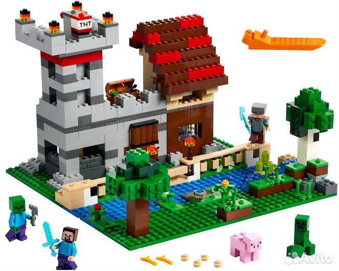 Lego Minecraft наборы оригинал