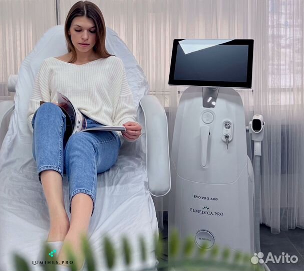 Диодный лазер для эпиляции Lumines’ Max’One 1200вт