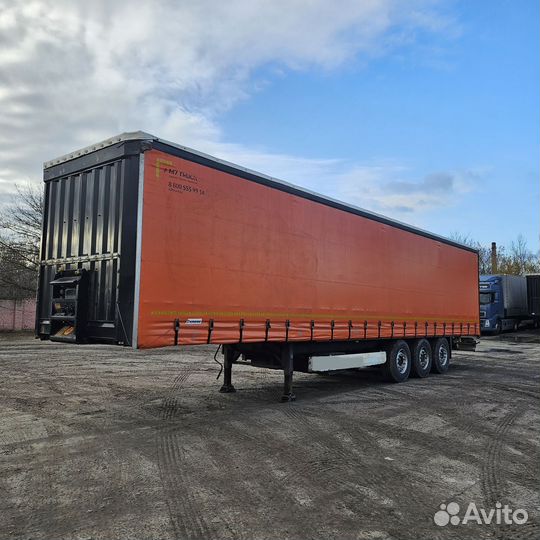 Полуприцеп шторно-бортовой Krone SDP27, 2005