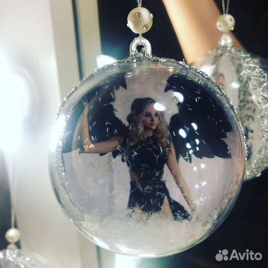 Новогодние шарики с вашими фото