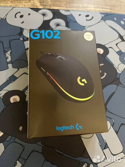 Игровая мышь logitech g102 новая