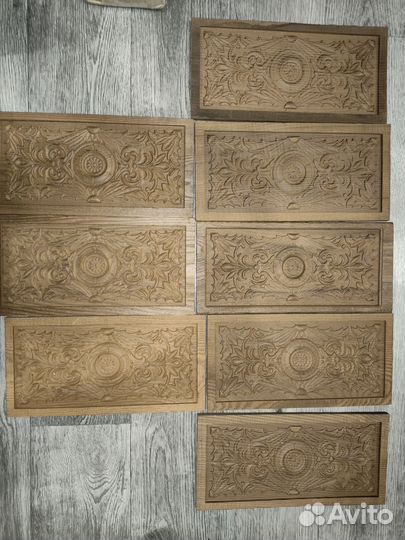 Декоротивные панели из массива дуба