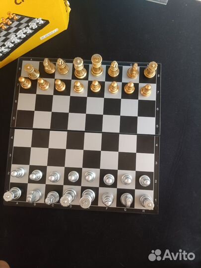 Шахматы дорожные магнитные