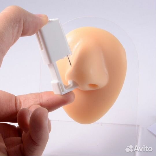 Пистолет для прокола носа одноразовый стерильный с