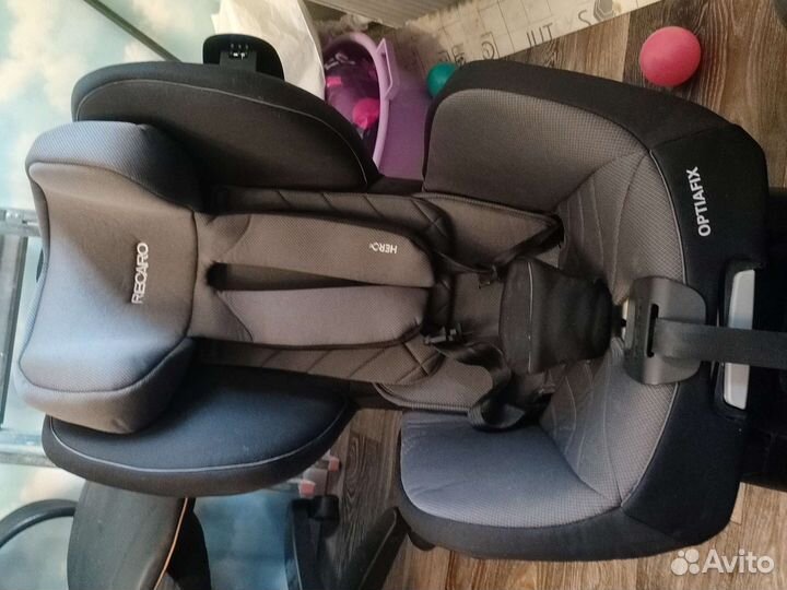 Автокресло recaro optifix 9-18 кг