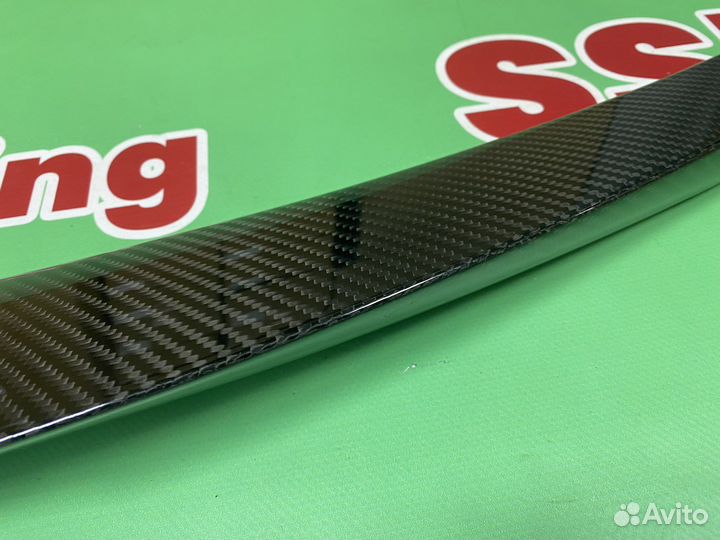 Спойлер для BMW G30 M4 стиль, сухой карбон