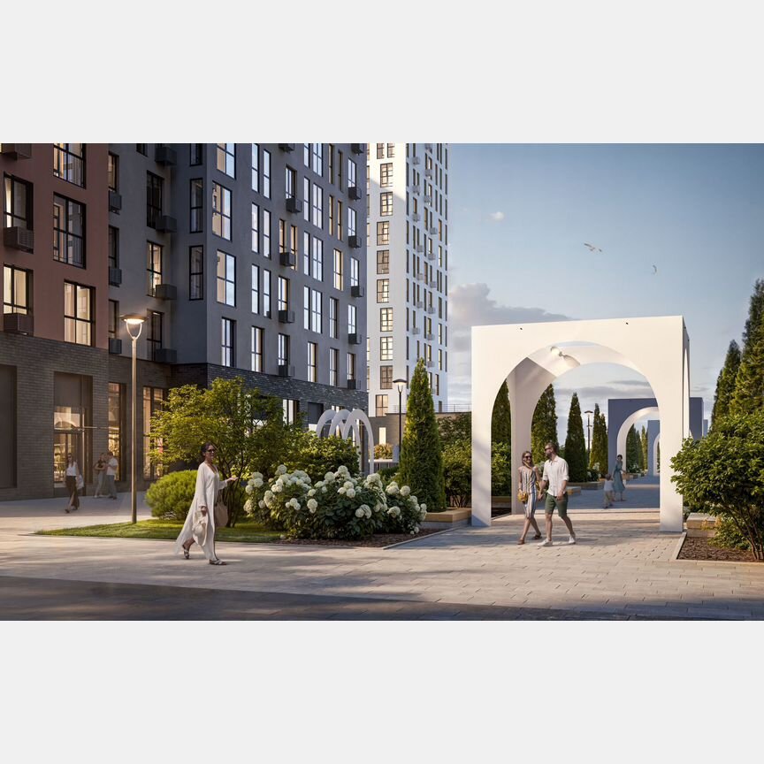 3-к. квартира, 84,5 м², 6/11 эт.