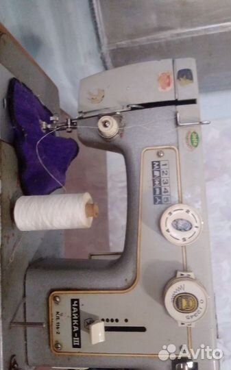 Швейная машинка чайка 3