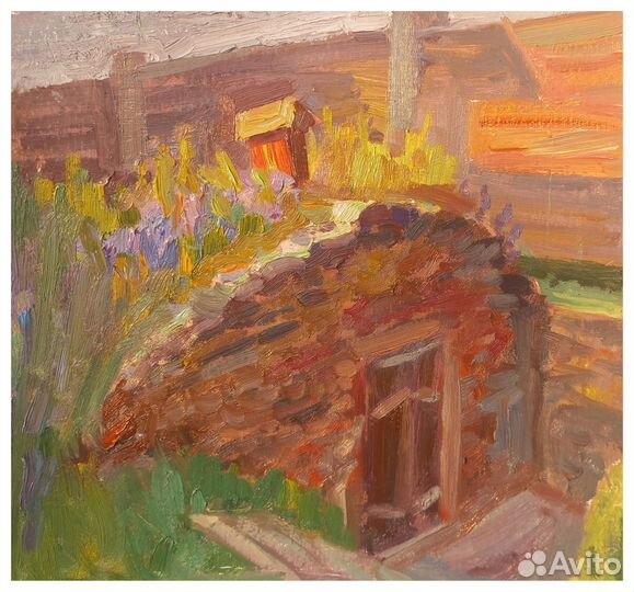 Разные этюды, картины маслом