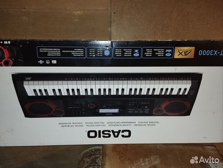 Синтезатор casio ct x3000