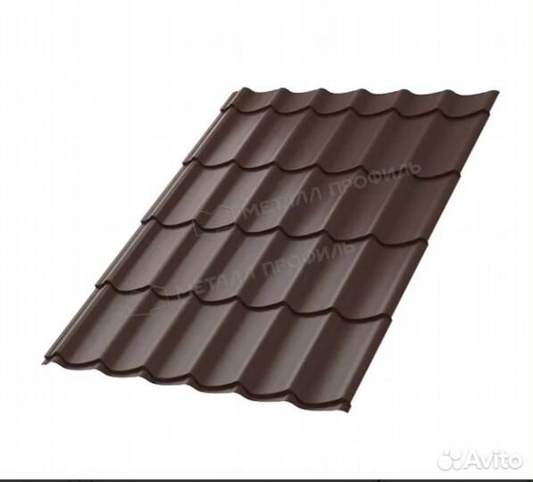 Металлочерепица Шоколад