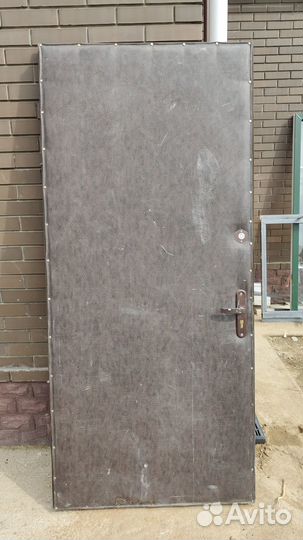 Строительная дверь бу