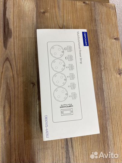 Сетевой фильтр с usb новый в коробке