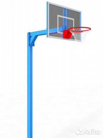 Стойка баскетбольная разборная (со съемной закладной) A13472