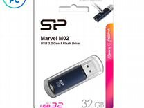 Флеш диск 32GB Silicon Power Marvel M02 Blue USB 3
