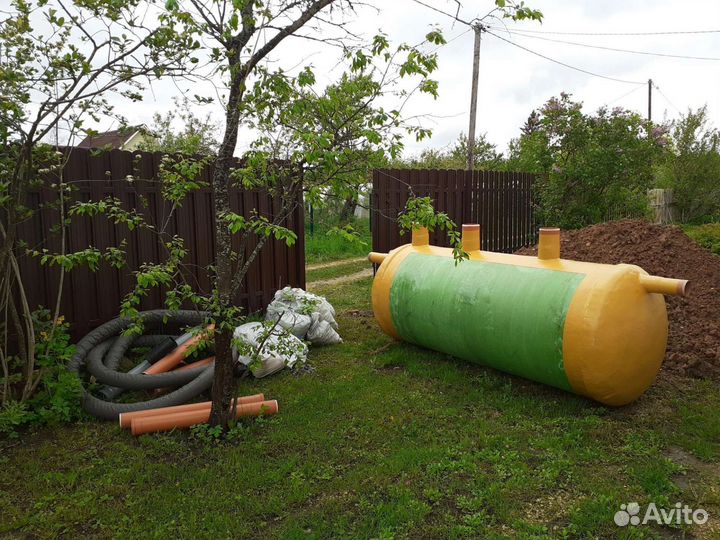 Септик под ключ эко пласт