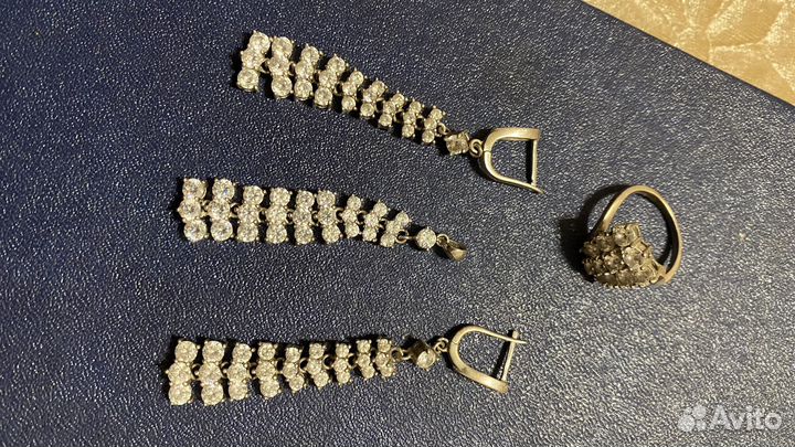 Серебряный комплект