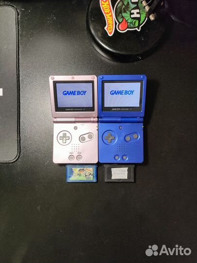 Nintendo game boy advance sp с дефектом