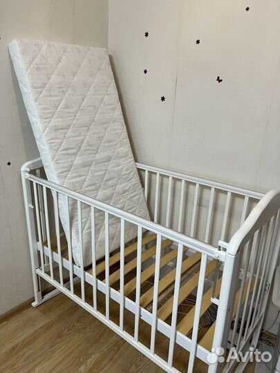 Матрас детский в кроватку 120 60 babyton