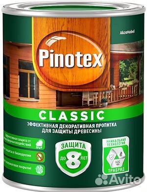 Деревозащитное средство Pinotex Classic