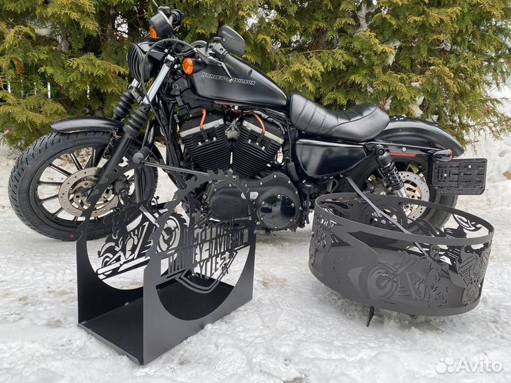 Костровая чаша Харлей - D 80 см, конусное дно