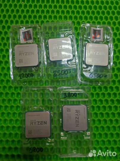 Процессоры Ryzen в ассортименте
