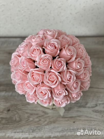 Букет из 49 мыльных роз