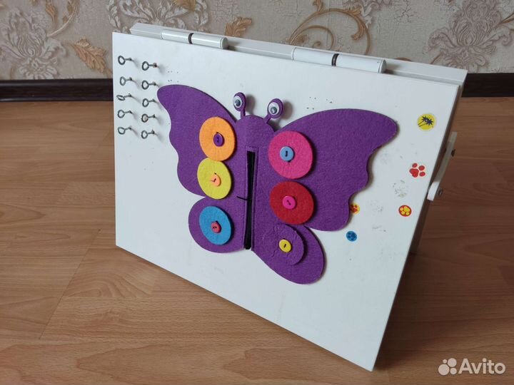 Бизиборд простой самодельный