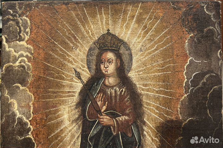 Икона Богоматерь Жена Облеченная в Солнце