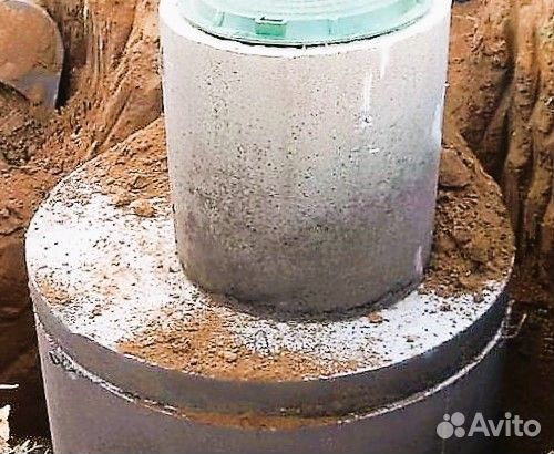 Бетонные изделия: крышки, донья, кольца и другое