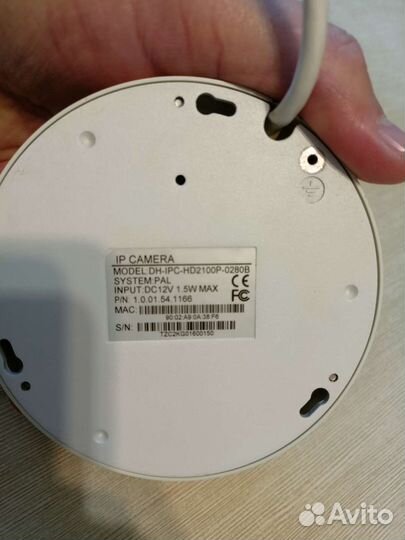 Камера видеонаблюдения купольная