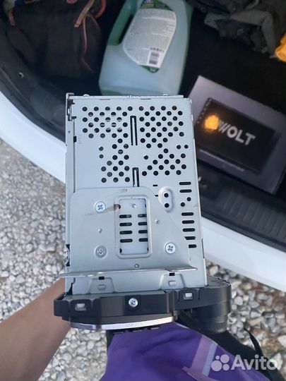 Штатная магнитола на kia rio