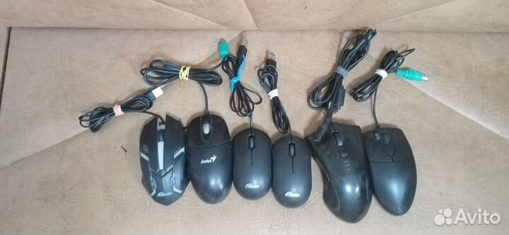 Клавиатура и мышка для компьютера USB, PS2