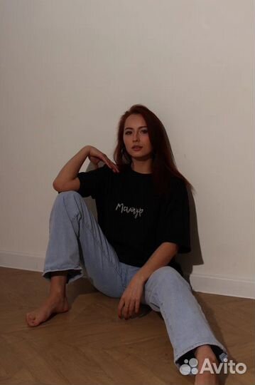 Футболка с надписью