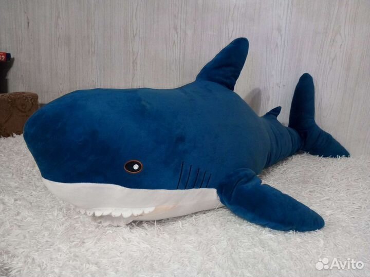 Акула 130см мягкая игрушка