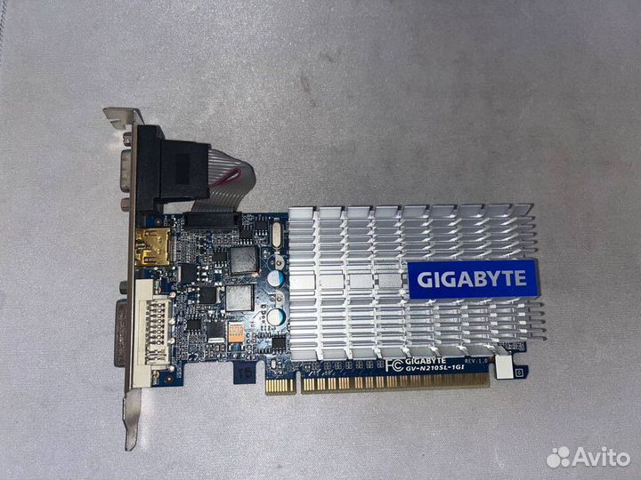 Видеокарта Gigabyte GeForce 210