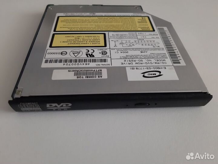 CD-RW/DVD-ROM drive