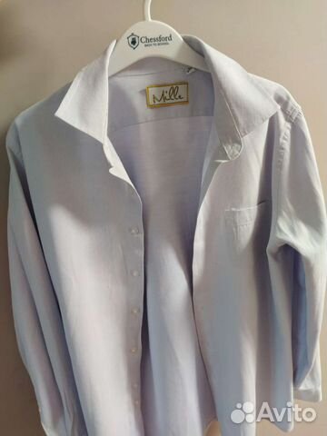 Рубашка школьная на мальчика 152
