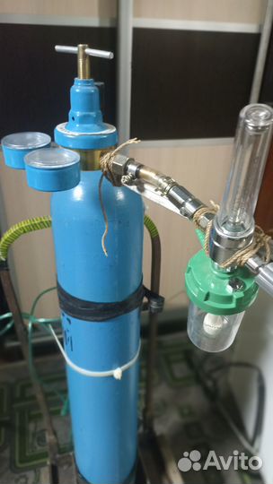 Кислородный баллон медицинский