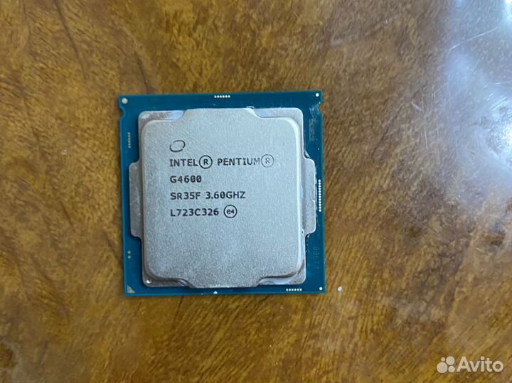 Процессор intel pentium g 4600